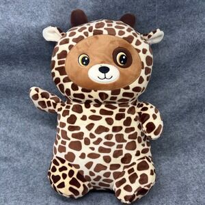 Toy Box Unisex Giraffe Costume Bear Plush 16in Brown Spotted Soft Toy